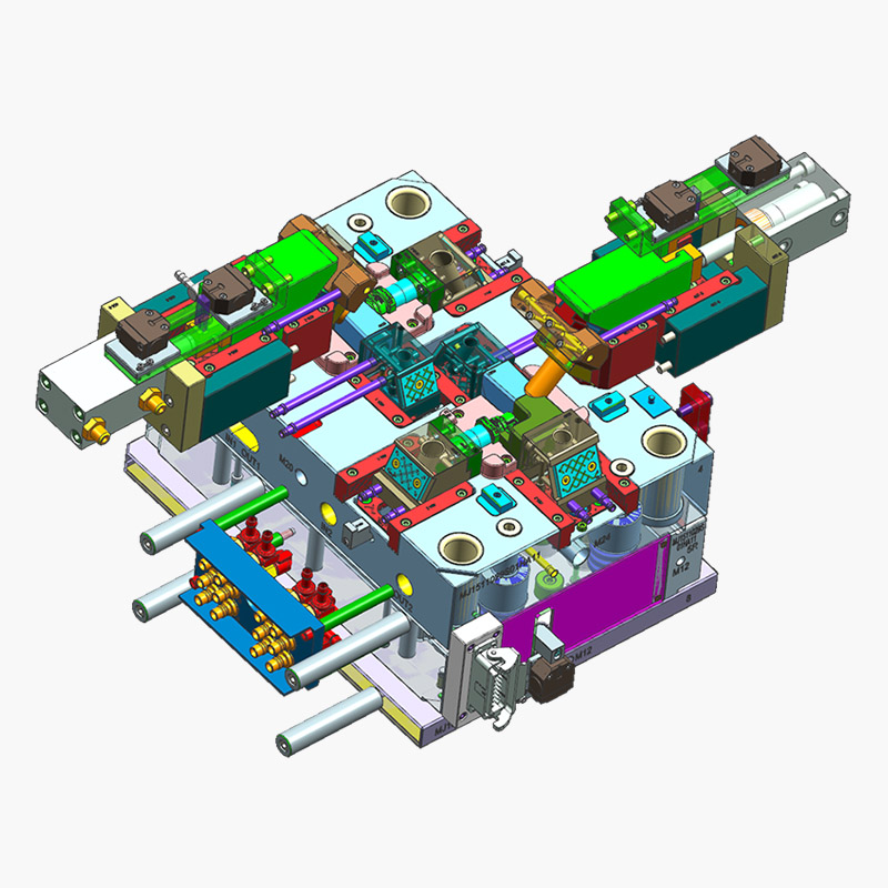 高精密汽车管接头模具